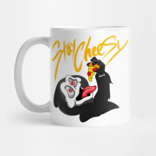 Ghostface stay cheesy Mug